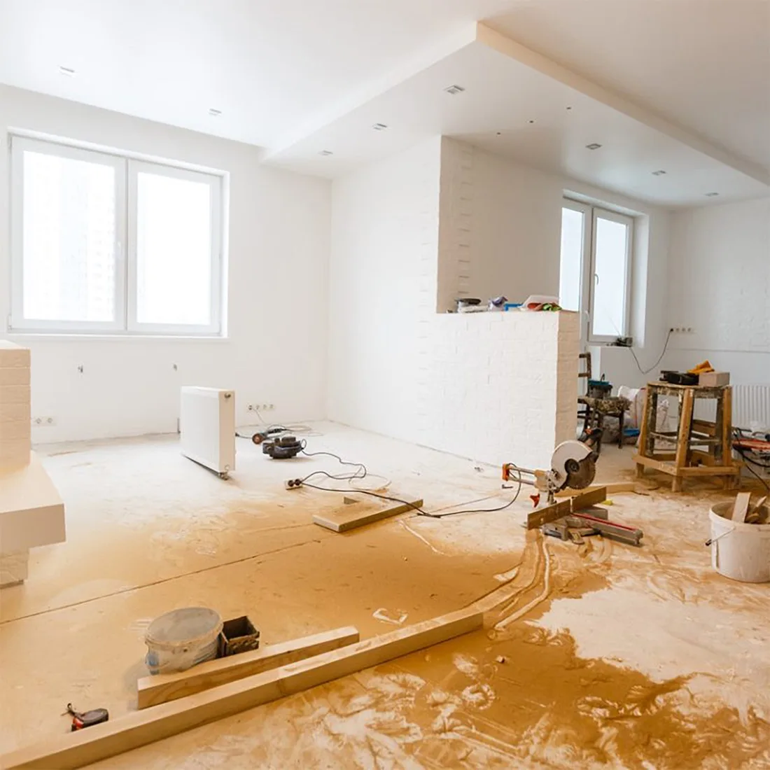 Ambiente in fase di ristrutturazione
